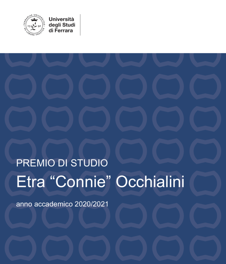 Premio di studio Etra “Connie” Occhialini. A.A. 2020/2021